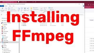 HOW TO  INSTALL FFMPEG