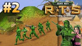 Army Men RTS - Mission 2 - Behind The Tan Curtain - Gameplay Walkthrough