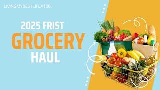 First Grocery Haul of 2025 #grocery #walmarthaul #2025