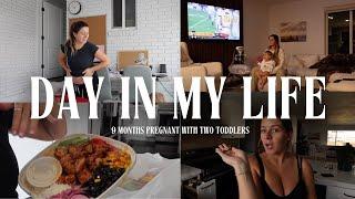 RAW DAY IN MY LIFE 9 MONTHS PREGNANT | vlog |