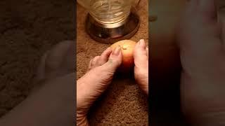 apple vs long toenails, natural.