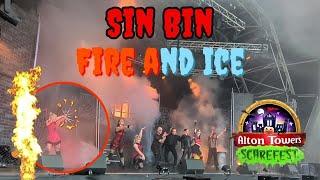 Sin Bin: Fire and Ice Scarefest 2024 at Alton Towers Resort