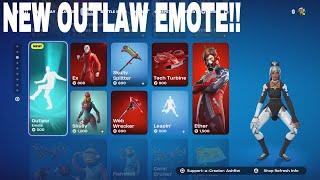 NEW Outlaw Emote In The Fortnite Item Shop!