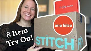 Stitch Fix HUGE HAUL Try On Review PLUS Ana Luisa Jewelry