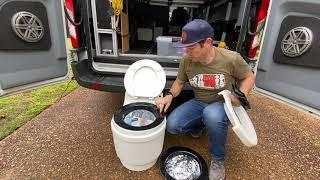 Dry Flush Toilet - Adventure Rig Rentals