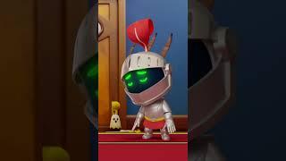 Who Will Save The Knight Rescue Loco Nuts #shorts #shortvideo #animated #funnyclips  #shortsvideo