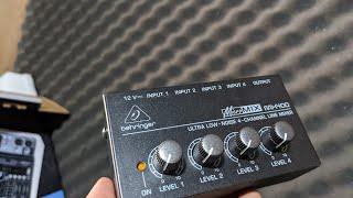 Behringer micromix MX400