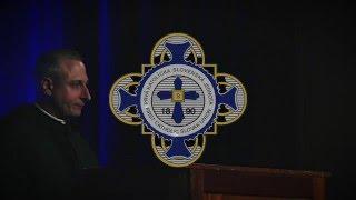 Fr Brunovsky speaking at 125th Anniversary (2015 ) Cleveland, Ohio | First Catholic Slovak Union
