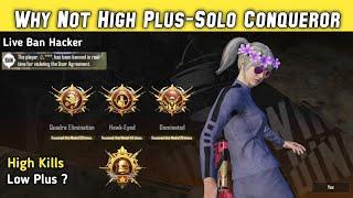 C3S7 Solo Conqueror High Kills Low Plus BGMI | Solo rank push best strategy and tips and tricks