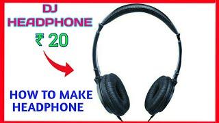 How to make Headphone at home || Diy ||