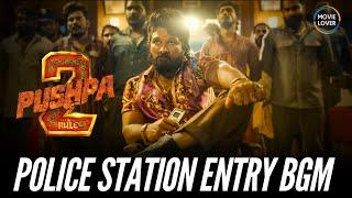 Pushpa 2 - Police Station Entry BGM | Pushpa 2 BGM | Sam CS BGMs