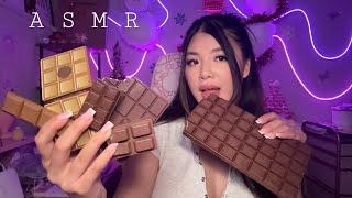 ASMR | Fake Chocolate Eating (Tingly Mouth Sounds)