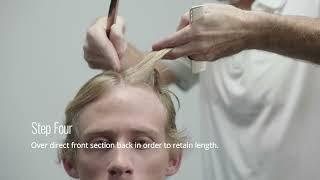 Floyd's 99 Barbershop -  Trendy Men's Cut with Medium Length/Fall Collection