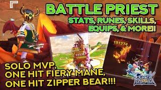 COMPLETE BATTLE PRIEST GUIDE: One Hit Mobs + MVP Build | Ragnarok Mobile Eternal Love