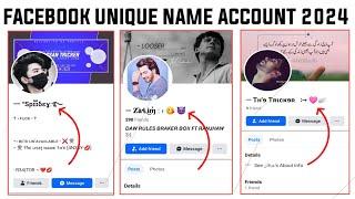 How To Create Stylish Facebook Account ||Without Update || 2024 New Method   #hassantricker