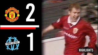 Manchester United v Marseille | UCL | Highlights | 1999/2000