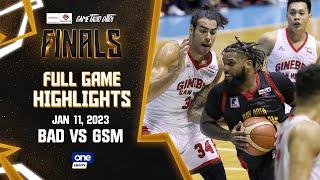 Bay Area vs. Ginebra Finals G6 highlights | Honda S47 PBA Commissioner's Cup 2022 - Jan. 11, 2022