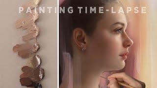 OIL PAINTING TIME-LAPSE || Profile