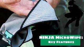 ErgoTec NINJA microfibre cloth: The best MicroWipe for traditional window cleaning