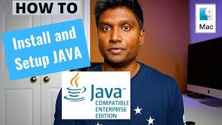 How to install Java JDK on Mac OS. Set JAVA_HOME