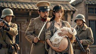 A pregnant woman was stabbed by Japanese soldiers! The Kung Fu master was anger and killed them