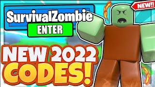 (2022) ALL *NEW* SECRET OP CODES In Roblox Survival Zombie Tycoon!