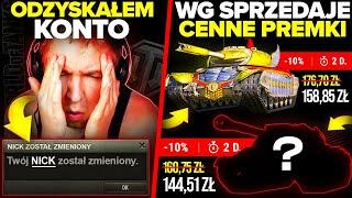 ODZYSKAŁEM SKRADZIONE KONTO WORLD OF TANKS! WG SPRZEDAJE OP PREMKI