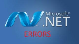 how to fix  .net framework error in windows 7,8 & 10