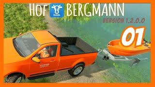 LS22 | HOF BERGMANN #001 Angeln und Räuchern | Farming-Simulator 22