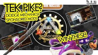 Tek Pike? Dodge Mechanics? Sponsored Mods! Turkey Trails Event! ARK Community News