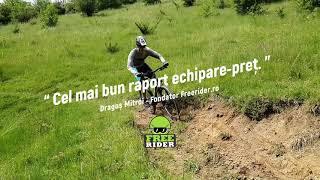 Bicicleta MTB Afisport M3 in acțiune pe drumuri si poteci de munte!