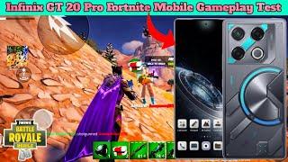 Infinix GT 20 Pro Fortnite Mobile 60,90,120 FPS Gameplay Test,Ultra High Graphics,Chapter 5 Season 4