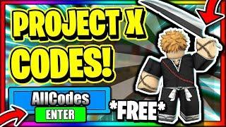 ALL *NEW* SECRET OP WORKING CODES! Roblox Project X