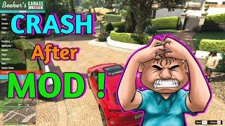 GTA 5 Crash After Install Mods‍️Fix ! || GTA 5 Crash || Tech DY