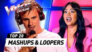 Sensational MASHUPS & LOOPING Artists on The Voice!