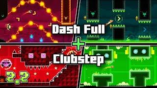 [MASHUP] Dash Full Song + Clubstep Song | Geometry Dash 2.2