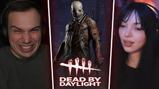 ГЛЕБ ВЫШЕЛ НА ОХОТУ / Dead by Daylight С БАЙОВЛ, РОСТИКОМ, ТАНКОМ и ЛИЗОЙ | Sasavot