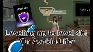 Leveling up to level 46!! *On Avakin Life*