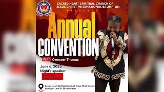 SACRED HEART BROMPTON CONVENTION 2025- OVERSEER THOMAS
