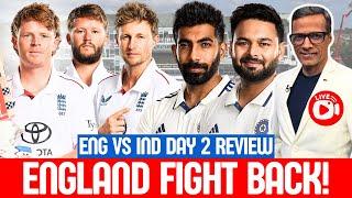 England Fight Back! | England vs India 1st Test Day 2 Review | Live with Jani