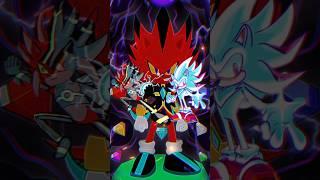 Archie Hyper Perfect Cyber Nazo vs Shadic and Sonow and Seelkadoom