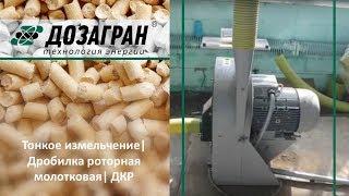 Тонкое измельчение| Дробилка роторная молотковая| ДКР