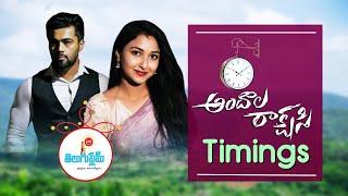 Andala Rakshashi New Serial Timings ! | Makers of Guppedantha Manasu & Brahmamudi | Teluguflame