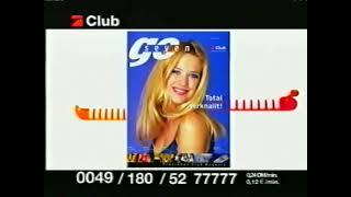 Pro Sieben Zuschauer Club Werbung Pro7 2002