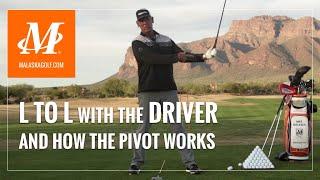 Malaska Golf // L to L with the Driver - How the Pivot Works