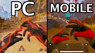 Apex  *MOBILE VS PC* Legend Abilities Comparison