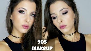 90s all matte makeup look