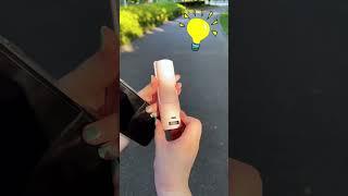 Luckily my mini fan is also a power bank!#sodaride #airluxemini #minifan #portablefan #hotweather
