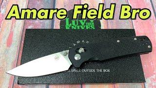 Amare Field Bro / includes disassembly /  lightweight edc with a great design !