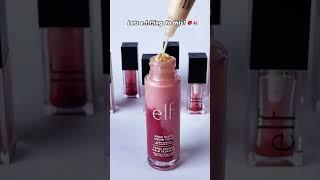 Turning Halo Glow Liquid Filter into Lip Gloss